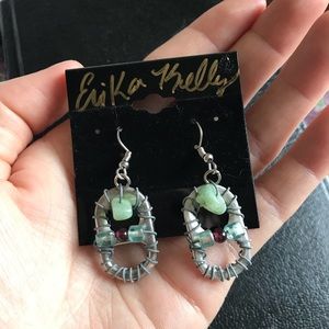 Handmade Bottle Top Artisan Up-cycled Earrings